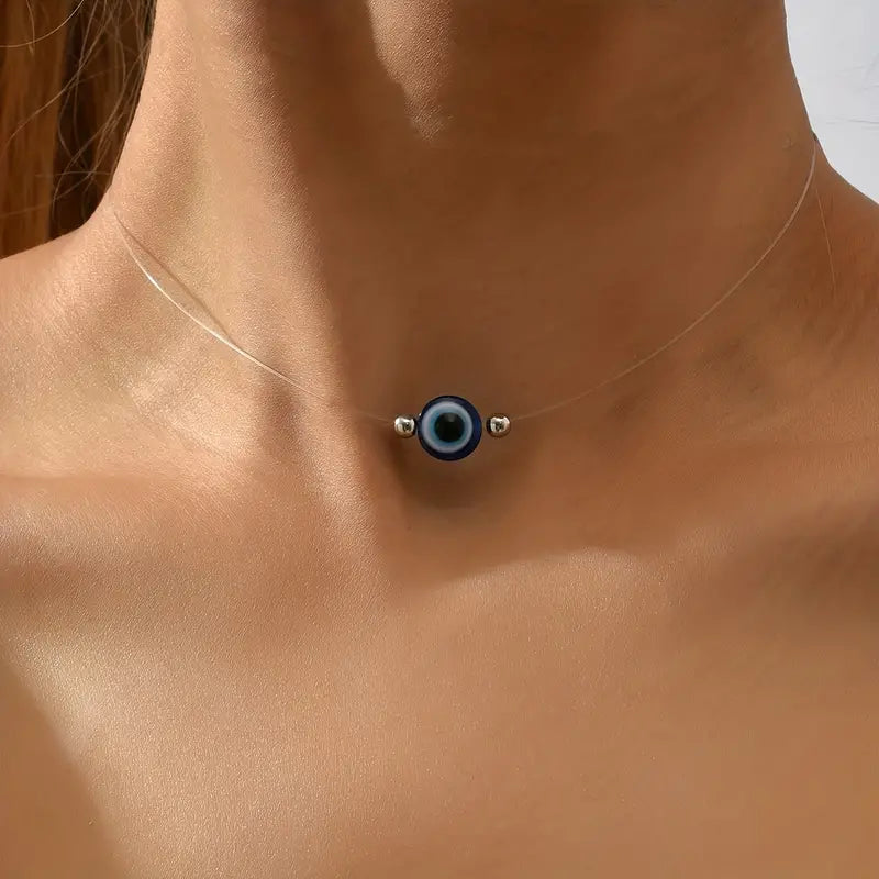 Eye Floating Choker