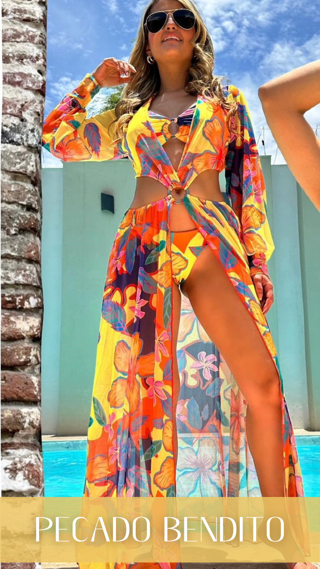 Yellow Swimwear
