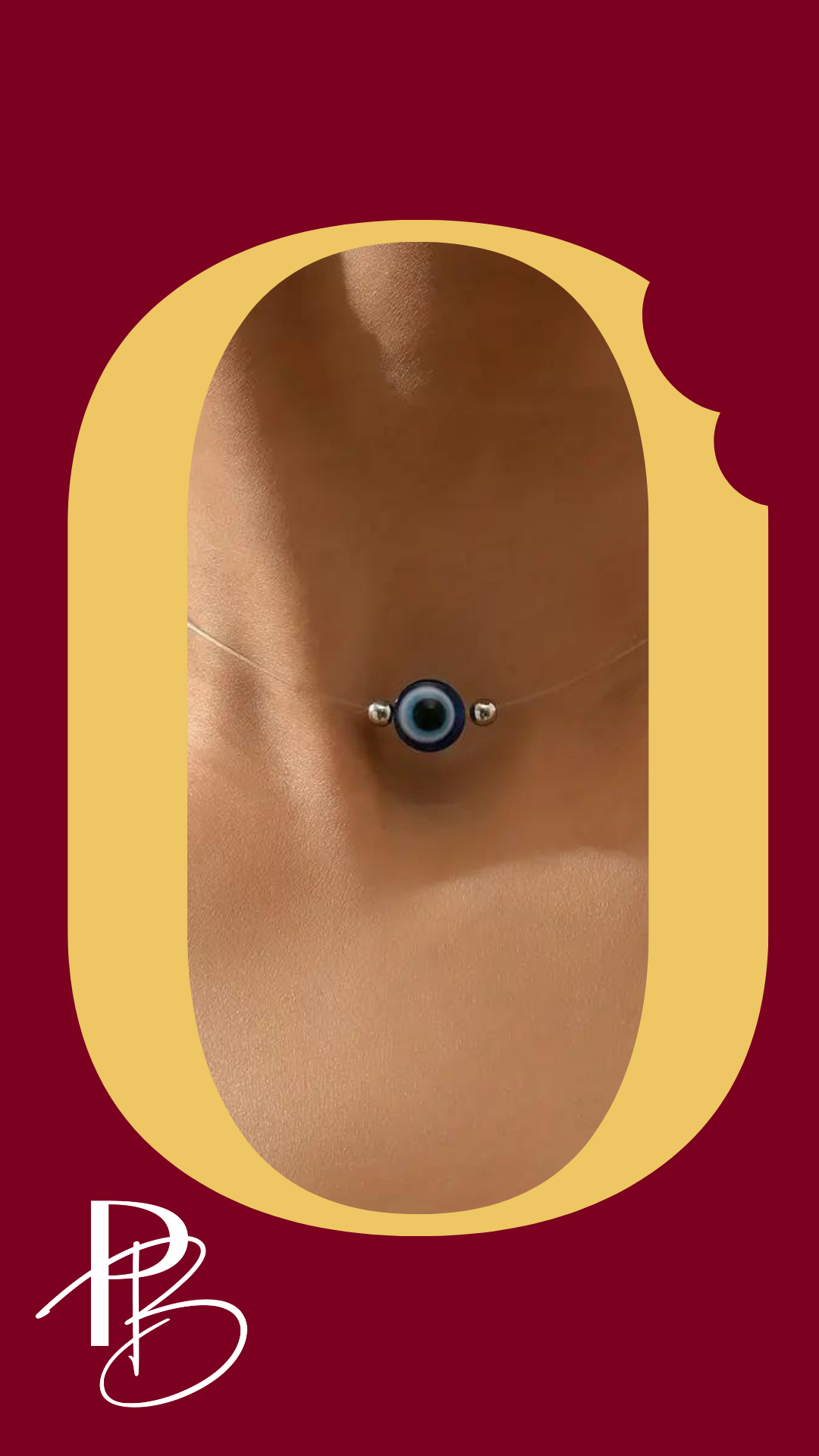Eye Floating Choker
