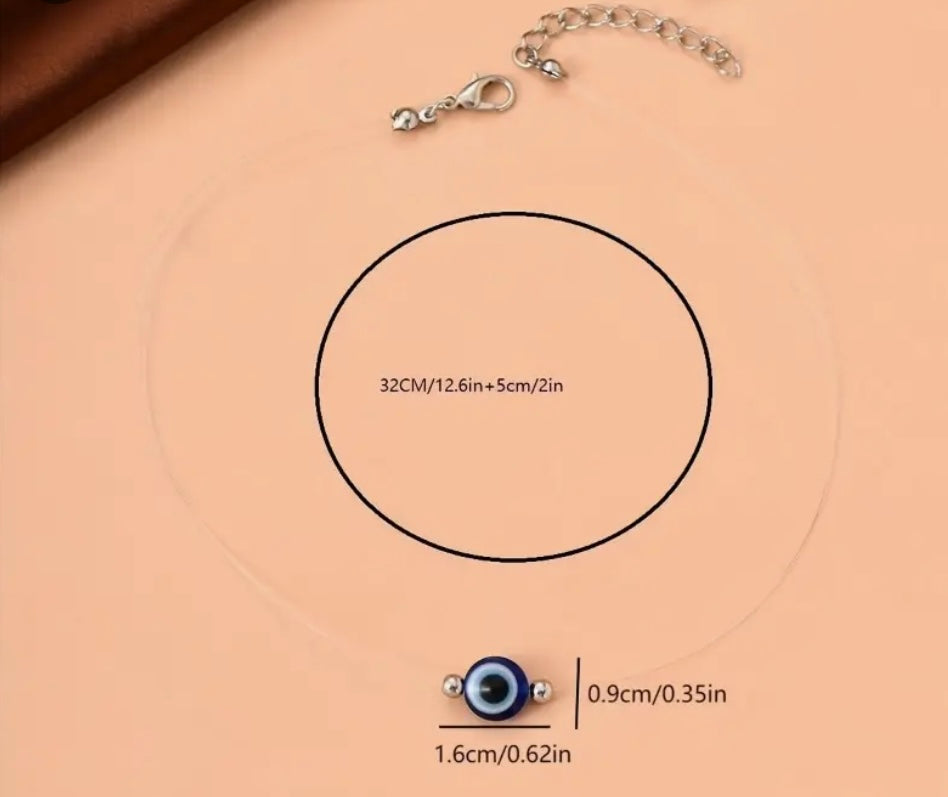 Eye Floating Choker