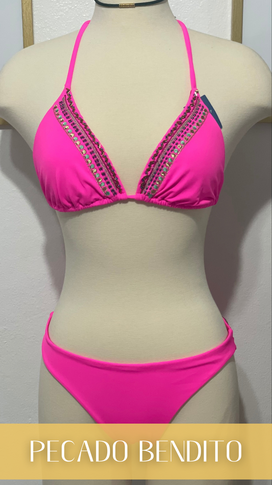 Rose Bikini Bordado